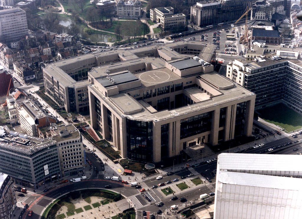 Justus Lipsius Building Brussels - 1995 5
